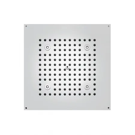 BOSSINI DREAM-CUBE Верхний душ 470 x 370 мм с 4 LED RGB, блок питания/управления, Cromoterapia, гибкая подводка, цвет: хром