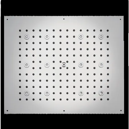 BOSSINI DREAM-RECTANGULAR Верхний душ 570x470 мм, с 12 LED (белый), блок питания/управления, цвет: хром