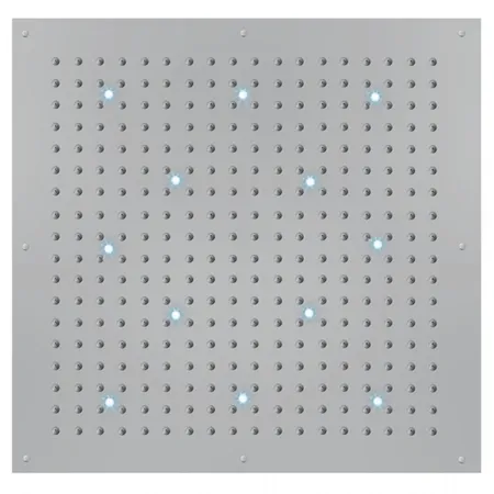 Bossini Dream-XL CUBE Верхний душ 100x100см, с 12 LED RGB, цвет: хром