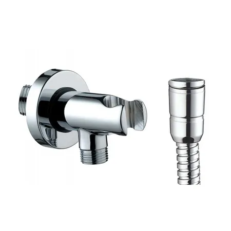 Bossini Alexa-Brass Гигиенический душ с держателем и шлангом 125см., цвет: хром