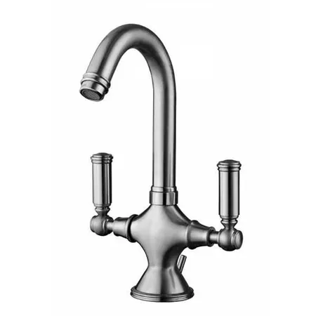 Bossini Liberty Смеситель для раковины на 1 отв., с поворотным изливом и заглушкой 1”1/4, цвет: хром