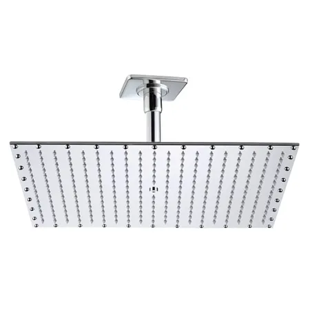 BOSSINI PARIS-RECTANGULAR Верхний душ 500 x 400 мм - потолочный кронштейн 150 мм, цвет: хром