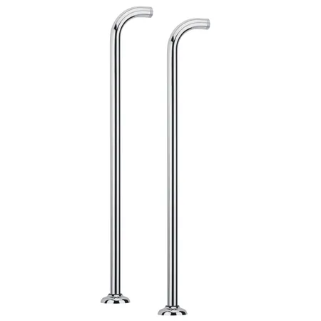 Carlo Frattini Wellness Комплект труб для монтажа смесителя из пола, цвет: хром