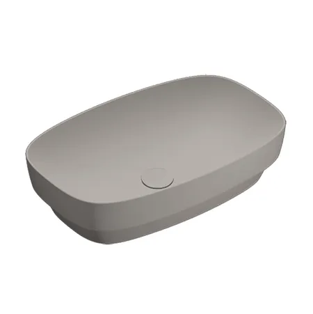 Catalano Alvea Раковина 60x38см встраиваемая, без отв., цвет: Tortora Satinato
