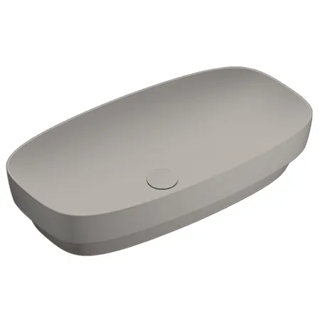 Catalano Alvea Раковина 75x40см встраиваемая, без отв., цвет: Tortora Satinato