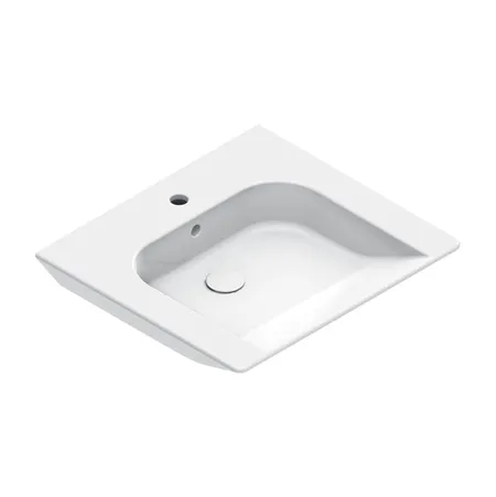 Catalano Comfort Раковина 60x55см, с 1 отв., цвет: белый глянцевый
