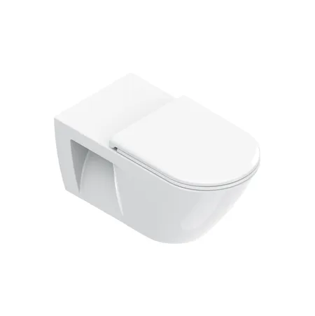 Catalano Comfort Унитаз подвесной 70х37см., смыв Tornado, покрытие Cataglaze+, цвет: белый глянцевый
