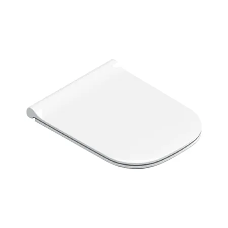 Catalano Elice Сиденье SLIM с микролифтом, быстросъёмное, цвет: белый глянцевый