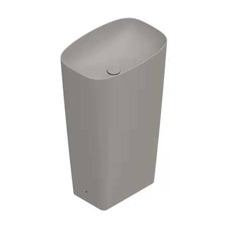 Catalano Green Раковина 55x38h85см, свободностоящая, без отв., слив в пол, цвет: Tortora Satinato