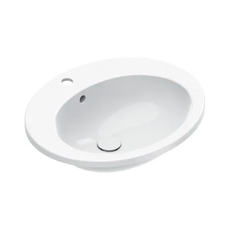 Catalano Italy Раковина 61x51см встраиваемая, с 1 отв., цвет: белый глянцевый
