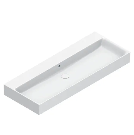 Catalano Premium Раковина 120x47см, без отв., цвет: белый матовый