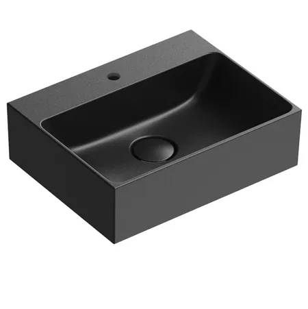 Catalano Premium Раковина 40x32см, с 1 отв., цвет: черный матовый
