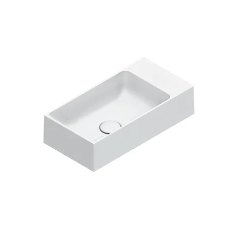 Catalano Premium Раковина 50x25см, без отв., цвет: белый матовый