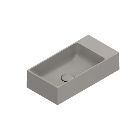 Catalano Premium Раковина 50x25см, без отв., цвет: Tortora Satinato