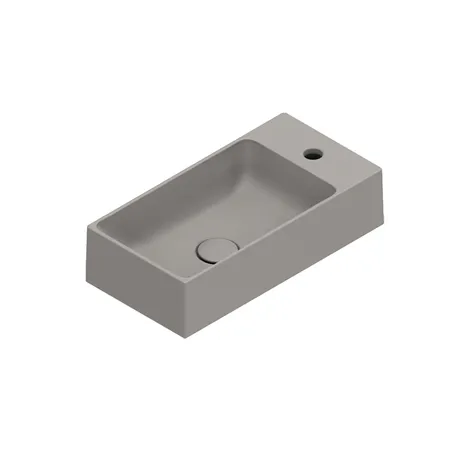 Catalano Premium Раковина 50x25см, с 1 отв., цвет: Tortora Satinato