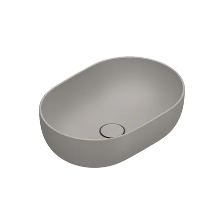 Catalano Sfera Раковина 50x35см накладная, без отв., цвет: Tortora Satinato