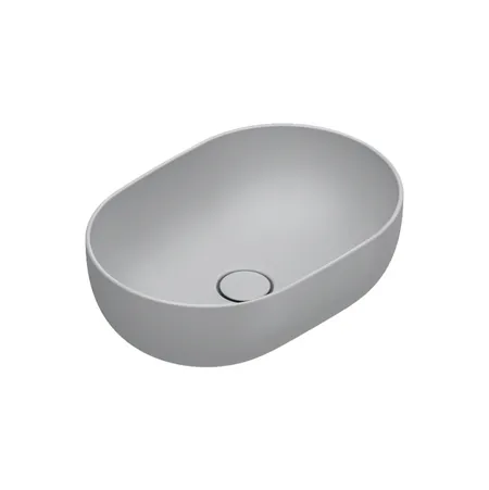Catalano Sfera Раковина 50x35см накладная, без отв., цвет: Cemento Satinato