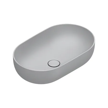 Catalano Sfera Раковина 60x37см накладная, без отв., цвет: Cemento Satinato