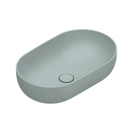 Catalano Sfera Раковина 60x37см накладная, без отв., цвет: Aqua Satinato