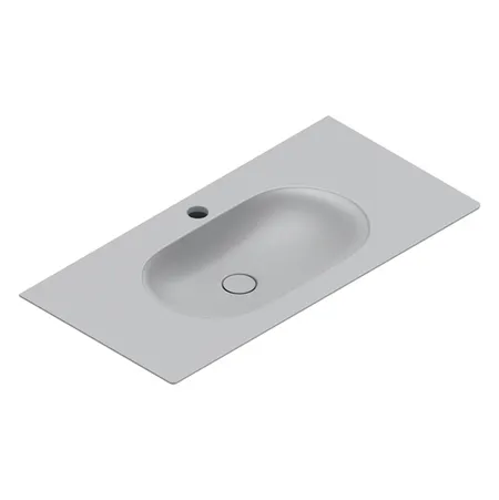Catalano Sfera Раковина консоль 100x50см, с 1 отв., цвет: Cemento Satinato