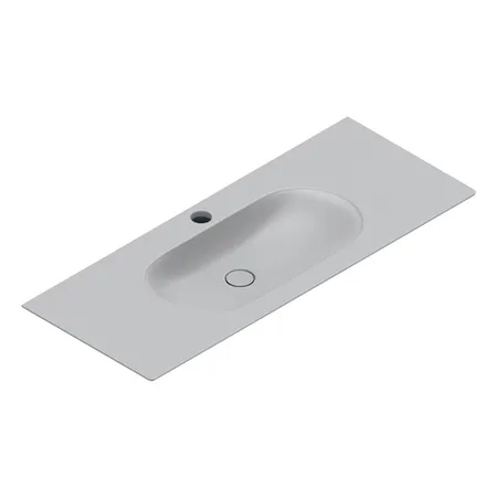 Catalano Sfera Раковина консоль 125x50см, с 1 отв., цвет: Cemento Satinato
