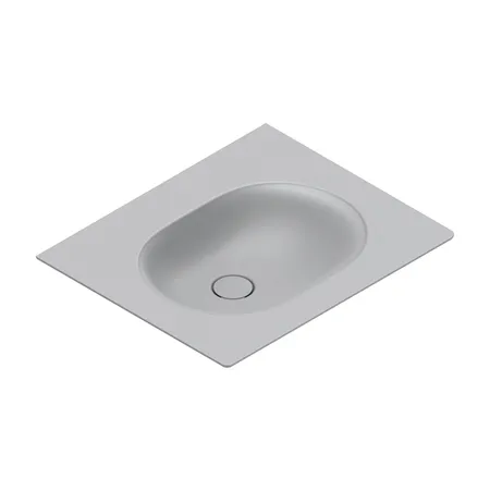 Catalano Sfera Раковина консоль 60x50см, без отв., цвет: Cemento Satinato