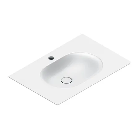 Catalano Sfera Раковина консоль 75x50см, с 1 отв., цвет: белый матовый
