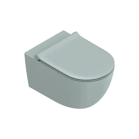 Catalano Sfera Унитаз подвесной 55x35см, безободковый, смыв Tornado, покрытие Twinglaze+, цвет: Aqua Satinato