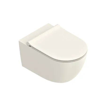 Catalano Sfera Унитаз подвесной 55x35см, безободковый, смыв Tornado, покрытие Twinglaze+, цвет: Lino Satinato