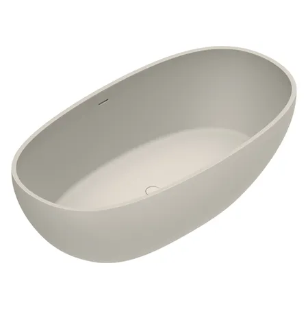 Catalano Solid Ванна отдельностоящая 176х91хh52см, с переливом, сифон в комплекте, цвет: Sabbia Satinato