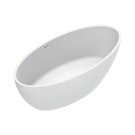 Catalano Solid Ванна отдельностоящая 165x80хh52см, с переливом, сифон в комплекте, цвет: белый матовый