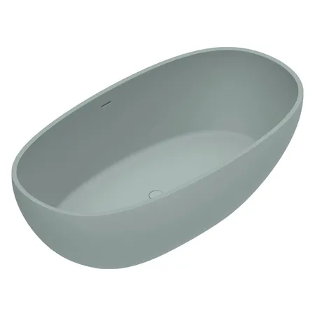 Catalano Solid Ванна отдельностоящая 176х91х52см, с переливом, сифон в комплекте, цвет: Aqua Satinato
