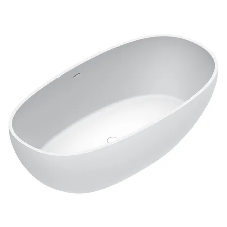 Catalano Solid Ванна отдельностоящая 176х91хh52см, с переливом, сифон в комплекте, цвет: белый матовый