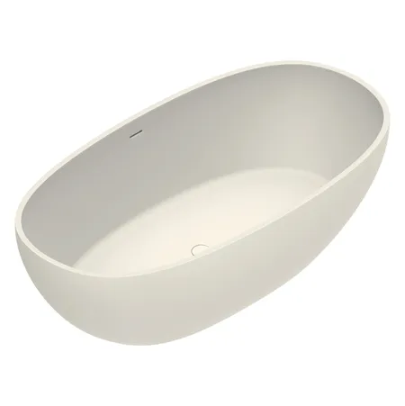 Catalano Solid Ванна отдельностоящая 176х91хh52см, с переливом, сифон в комплекте, цвет: Lino Satinato