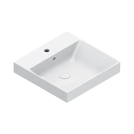 Catalano Zero Раковина 50x50см, с 1 отв., цвет: белый глянцевый