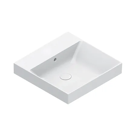 Catalano Zero Раковина 50x50см, без отв., цвет: белый глянцевый