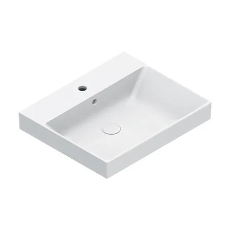 Catalano Zero Раковина 60x50см, с 1 отв., цвет: белый глянцевый