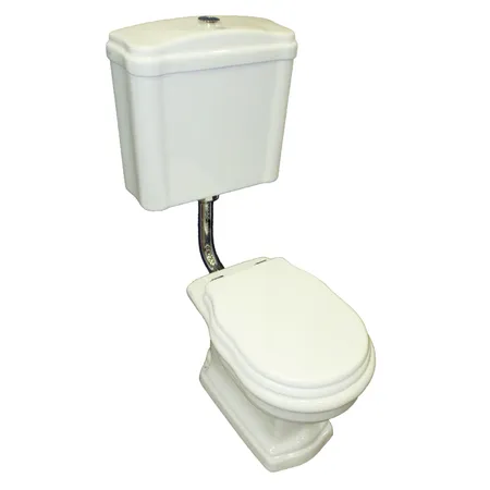 Ceramica Althea ROYAL унитаз напольный приставной,55х36х40 слив в пол, белый