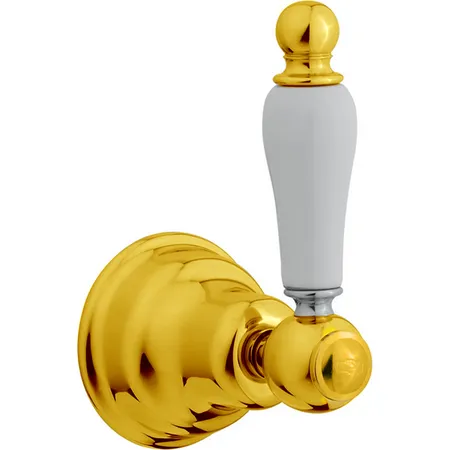CISAL Arcana Toscana Запорный вентиль 1/2" F на холодную воду, цвет: золото