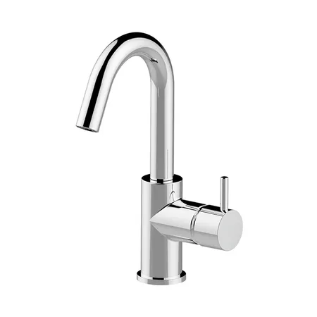 Cisal Less New Смеситель для раковины, на 1 отв., с донным клапаном, цвет: хром