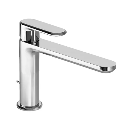 Cisal LineaViva Смеситель для раковины, на 1 отв., излив 12см, цвет: хром