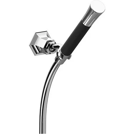 CISAL Shower Душевой гарнитур:ручная лейка,шланг 150 см,держатель настенный для лейки, цвет: хром