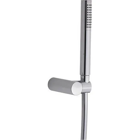 CISAL Shower Душевой гарнитур:ручная лейка,шланг 150 см,держатель настенный для лейки, цвет: хром