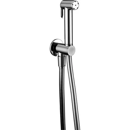 CISAL Shower Гидроершик со шлангом 120 см,вывод с держателем, цвет: хром