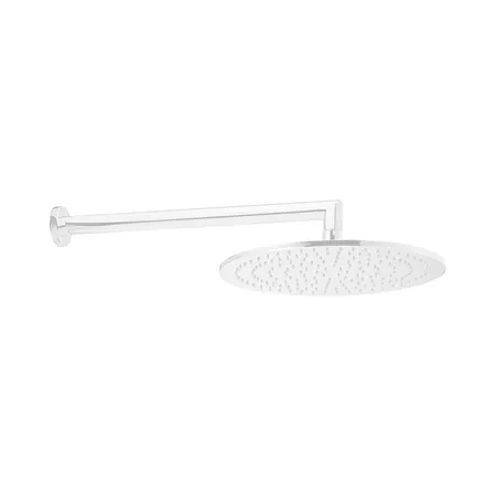 Cisal Shower Верхний душ Ø30см., с настенным держателем 40см., цвет: белый матовый