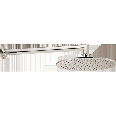 CISAL Shower Верхний душ D250 мм с настенным держателем L350 мм, цвет: никель полированный