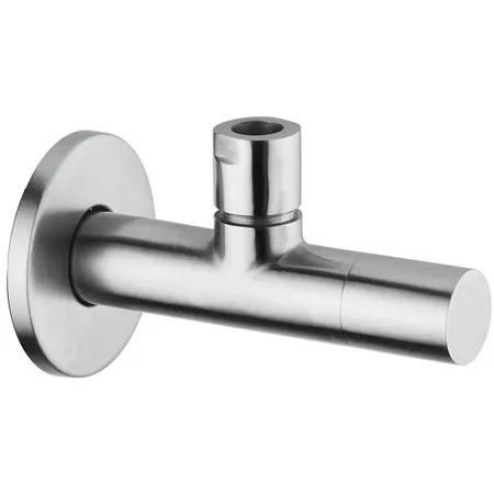 CISAL Угловой вентиль 1/2", цвет: нерж сталь