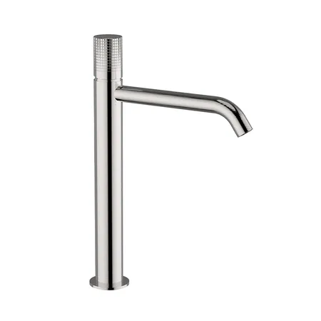 Cisal X32 Смеситель для раковины, высокий, 1 отв., цвет: Inox spazzolato
