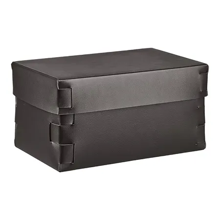 Colombo Adj Коробка Snob 25x15хH13.5см., настольная, цвет: шоколад/капучино
