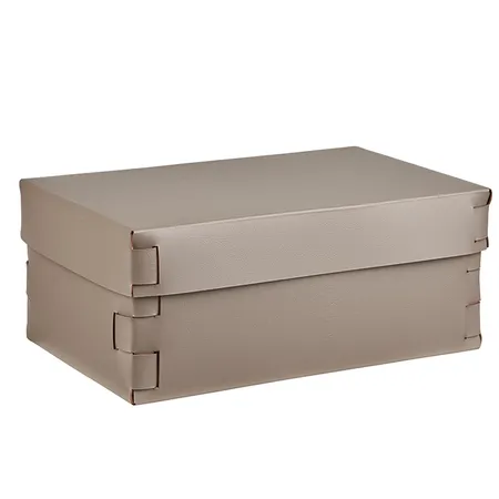 Colombo Adj Коробка Snob 32x20хH13.5см., настольная, цвет: капучино/шоколад